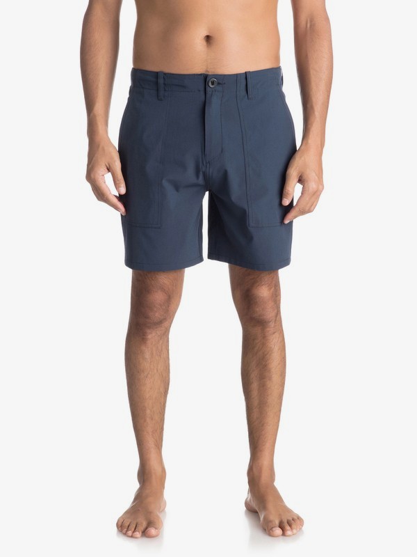 quiksilver, Tactics 18" - Amphibian Board Shorts for Men, BLUE NIGHTS (bst0) 0 Tactics 18" - Amphibian Board Shorts for Men EQYWS03495 Quiksilver