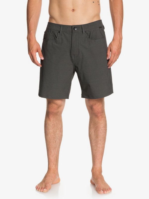 quiksilver, Nelson 18" - Amphibian Shorts for Men, BLACK (kvj2) 0 Nelson 18" - Amphibian Shorts for Men Black EQYWS03500 Quiksilver