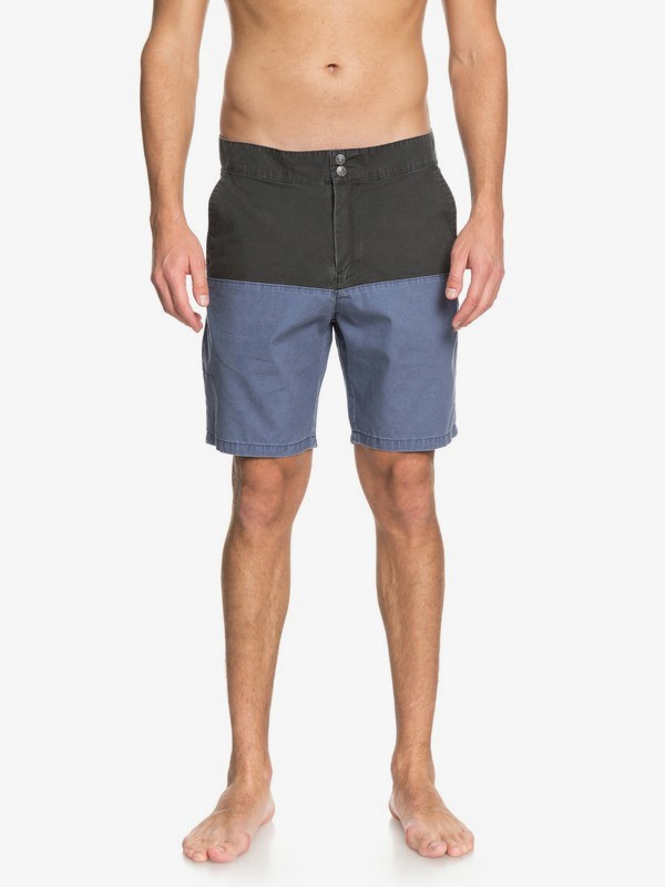 quiksilver, Mad Wax Block 19" Shorts, TARMAC (kta0) 0 Mad Wax Block 19" Shorts Black EQYWS03521 Quiksilver