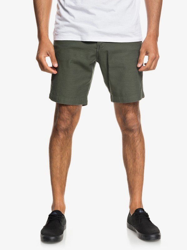 quiksilver, Mitake Fatigue Shorts, THYME (cqy0) 0 Mitake Fatigue Shorts Brown EQYWS03526 Quiksilver