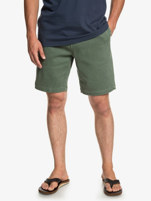 quiksilver, Twist Of Shadows 19" Shorts, THYME (cqy0) 0 Twist Of Shadows 19" Shorts Brown EQYWS03567 Quiksilver