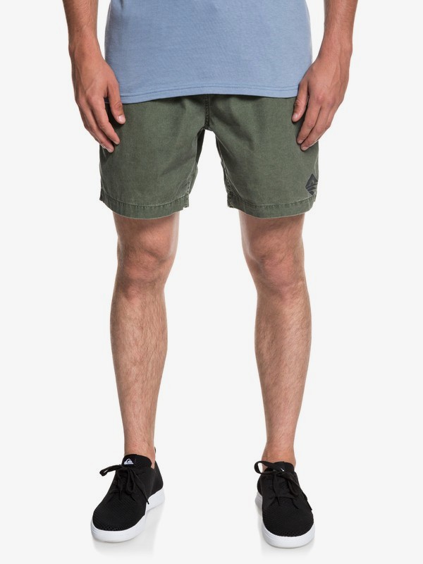 quiksilver, Sees Of Tomorrow 17" - Beachshorts for Men, THYME (cqy0) 0 Sees Of Tomorrow 17" - Beachshorts for Men Brown EQYWS03568 Quiksilver