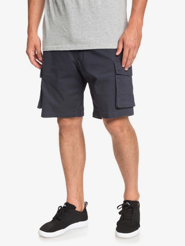 quiksilver, Free Mantle - Cargo Shorts for Men, BLUE NIGHTS (bst0) 0 Free Mantle - Cargo Shorts for Men Blue EQYWS03569 Quiksilver