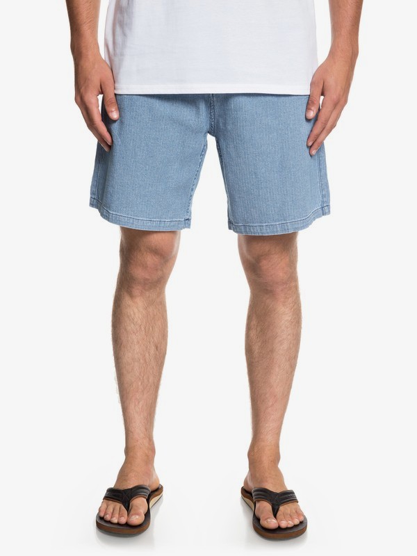 quiksilver, Calcuta Lizard - Shorts for Men, MEDIUM BLUE (bygw) 0 Calcuta Lizard - Shorts for Men Blue EQYWS03575 Quiksilver