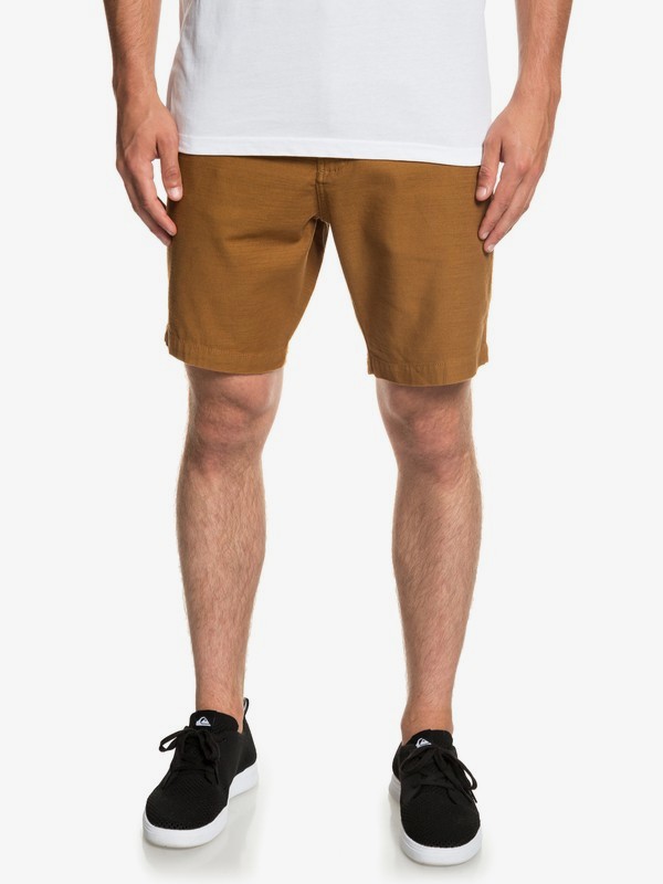 quiksilver, Mitake - Fatigue Shorts for Men, RUBBER (cpp0) 0 Mitake - Fatigue Shorts for Men Brown EQYWS03576 Quiksilver