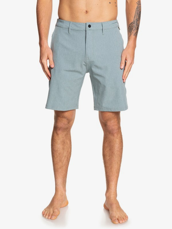 quiksilver, Navigate 20" Amphibian Boardshorts, STORMY SEA (blh0) 0 Navigate 20" Amphibian Boardshorts Blue EQYWS03581 Quiksilver
