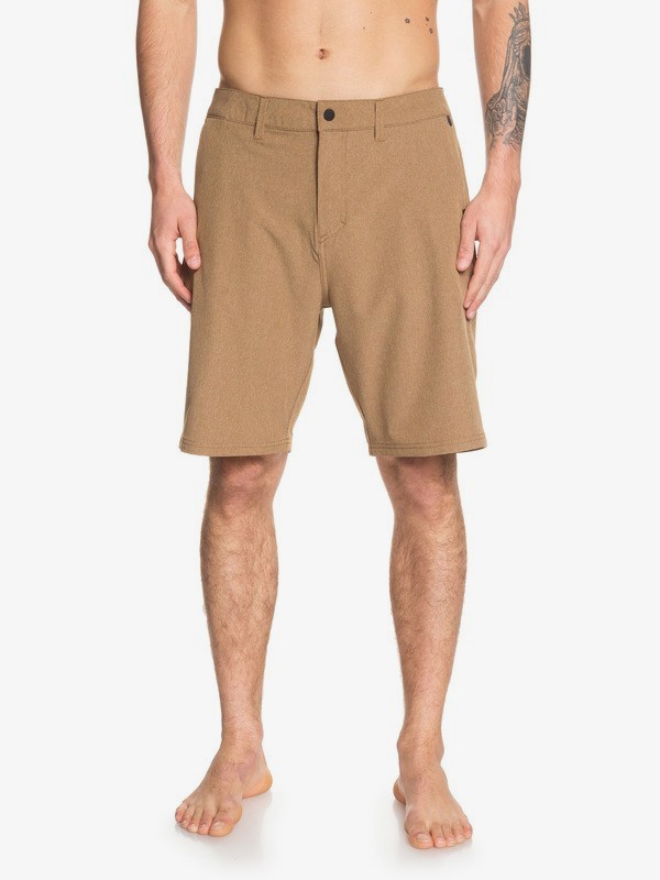 quiksilver, Navigate 20" Amphibian Boardshorts, RUBBER (cpp0) 0 Navigate 20" Amphibian Boardshorts Brown EQYWS03581 Quiksilver