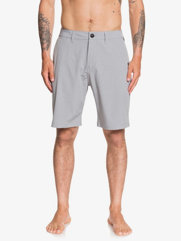 quiksilver, Union Heather 20" Amphibian Boardshorts, SLEET (szp0) 0 Union Heather 20" Amphibian Boardshorts Grey EQYWS03583 Quiksilver