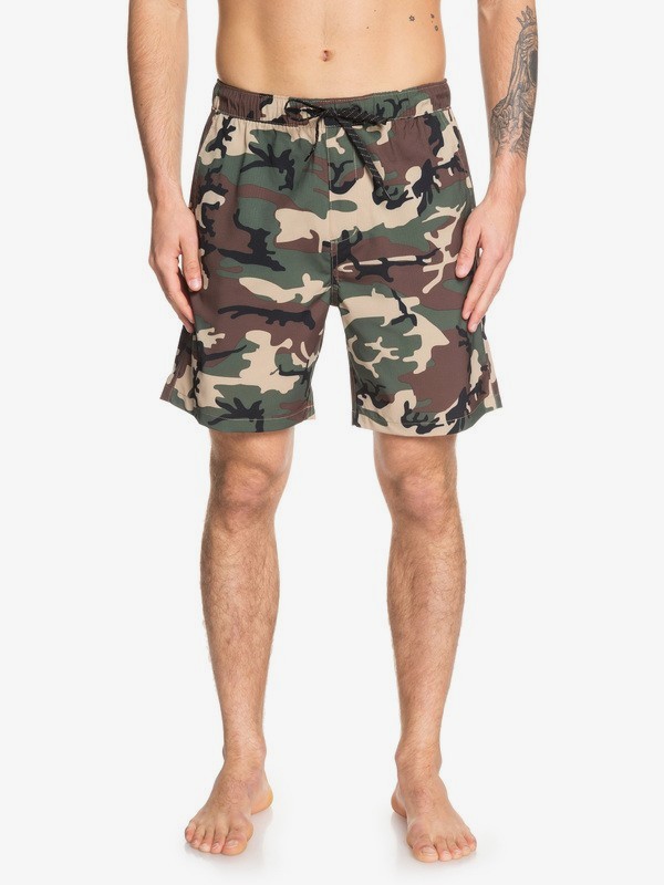 quiksilver, Kona 18" Amphibian Boardshorts, PLAGE (ckk6) 0 Kona 18" Amphibian Boardshorts Brown EQYWS03588 Quiksilver