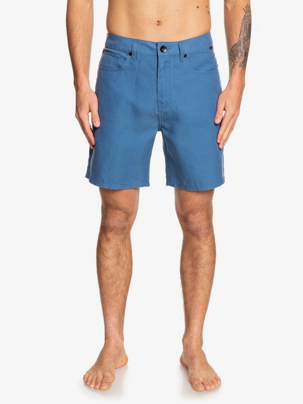 quiksilver, Nelson Surfwash 18" Amphibian Boardshorts, STELLAR (bnt0) 0 Nelson Surfwash 18" Amphibian Boardshorts Blue EQYWS03590 Quiksilver