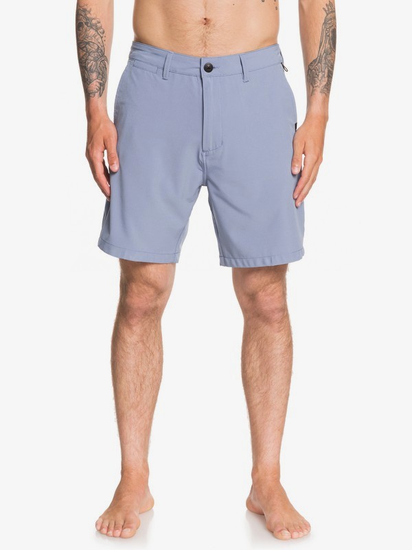 quiksilver, Union Amphibian 19" - Amphibian Board Shorts for Men, STONE WASH (bkj0) 0 Union Amphibian 19" - Amphibian Board Shorts for Men Blue EQYWS03591 Quiksilver