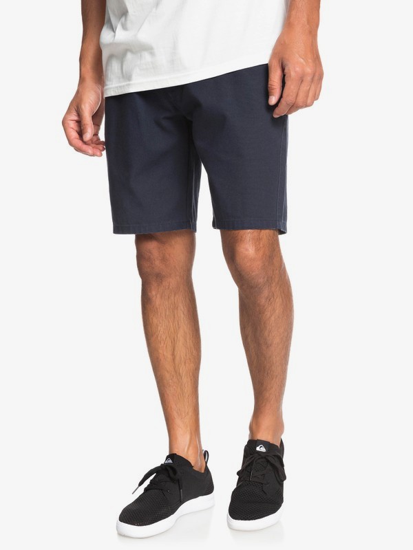 quiksilver, Gastelu - Chino Shorts for Men, NAVY BLAZER (byj0) 0 Gastelu - Chino Shorts for Men Blue EQYWS03595 Quiksilver