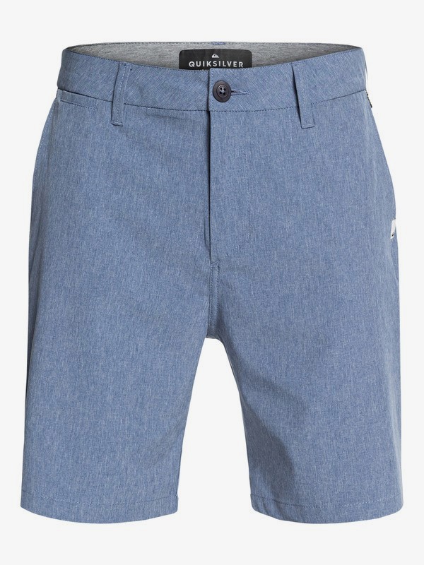 quiksilver, Union Heather 19" - Amphibian Board Shorts for Men, STELLAR (bnt0) 0 Union Heather 19" - Amphibian Board Shorts for Men Blue EQYWS03605 Quiksilver