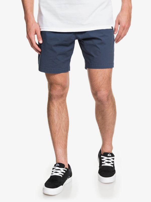 quiksilver, Taxer 17" Elasticized Shorts, MOONLIT OCEAN (byk0) 0 Taxer 17" Elasticized Shorts Blue EQYWS03610 Quiksilver