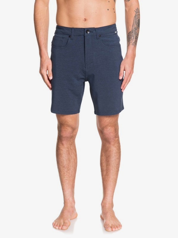 quiksilver, Nelson 18" - Boardshort Anfibio para Hombre, MOONLIT OCEAN (byk0) 0 Nelson 18" - Boardshort Anfibio para Hombre Azul EQYWS03621 Quiksilver