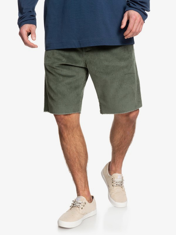quiksilver, Positive Vibrations - Short para Hombre, THYME (cqy0) 0 Positive Vibrations - Short para Hombre Marron EQYWS03632 Quiksilver
