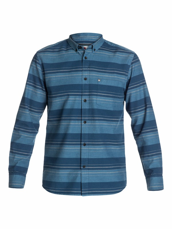 quiksilver, Threadfin Long Sleeve Shirt, THREADFIN BLUESTONE (bmc3) 0 Threadfin Long Sleeve Shirt EQYWT03087 Quiksilver