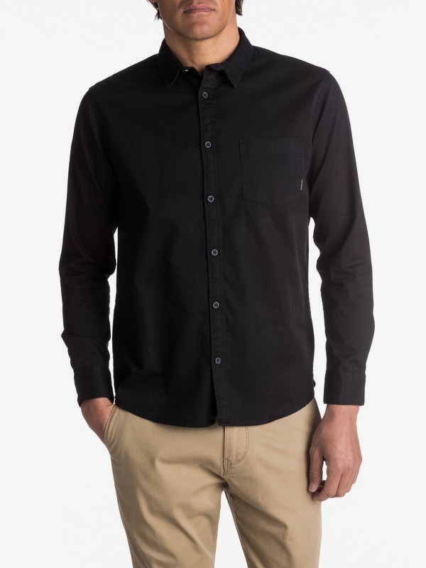 quiksilver, CLASSICS LS, BLACK (kvj0) 0 CLASSICS LS EQYWT03575 Quiksilver