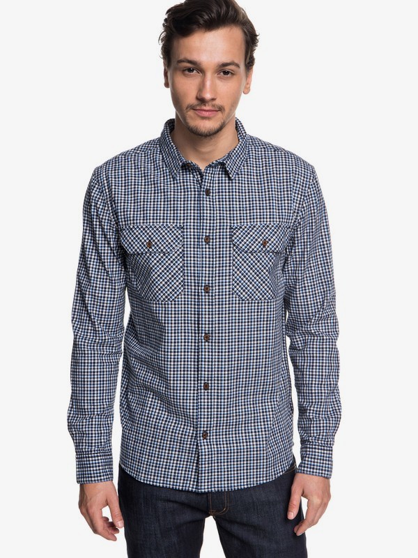 quiksilver, Camisa Manga Larga View Fuji, BLACK FUJI VIEW (kvj1) 0 Camisa Manga Larga View Fuji Negro EQYWT03719 Quiksilver