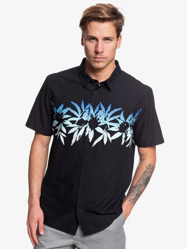 quiksilver, Choppa Short Sleeve Shirt, BLACK (kvj0) 0 Choppa Short Sleeve Shirt Black EQYWT03840 Quiksilver