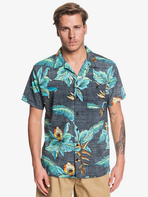 Millers Camp - Short Sleeve Shirt EQYWT03862 | Quiksilver