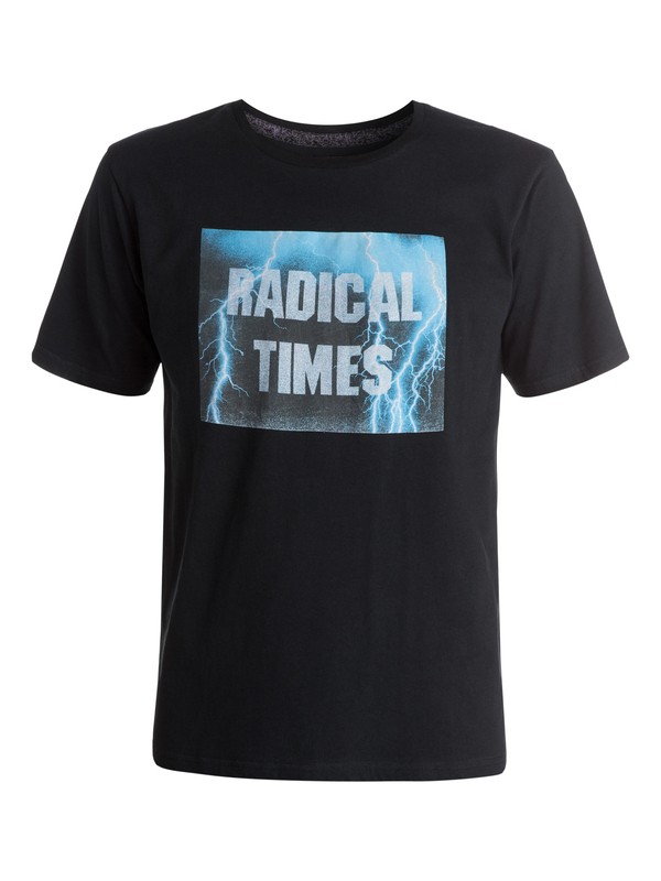 quiksilver, Radical Storm Tee, BLACK (kvj0) 0 Radical Storm Tee EQYZT03363 Quiksilver
