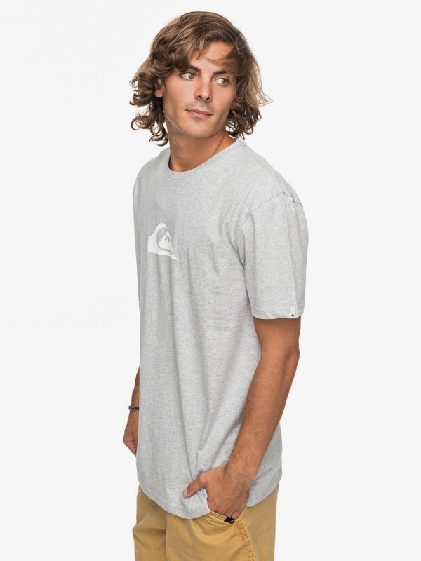 quiksilver, Classic Comp Logo - T-Shirt für Männer, ATHLETIC HEATHER (sgrh) 0 Classic Comp Logo - T-Shirt für Männer Grau EQYZT04773 Quiksilver