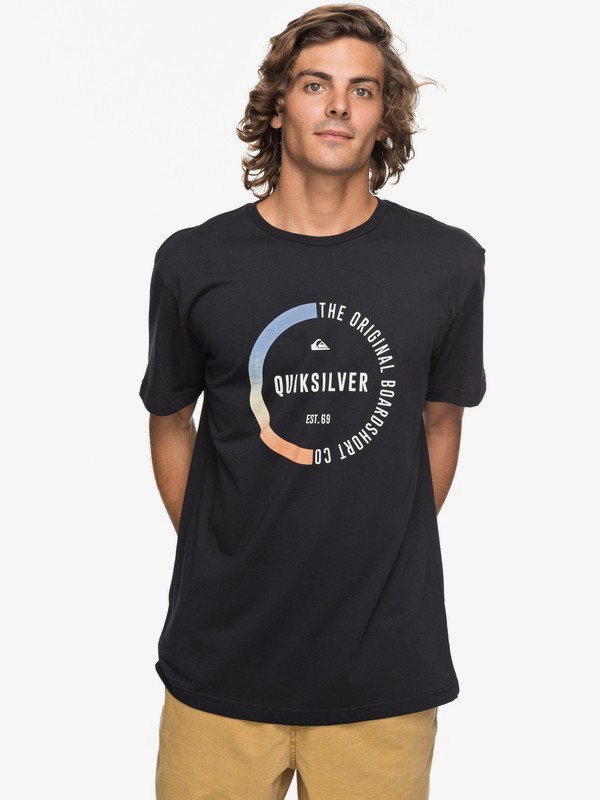 quiksilver, Classic Revenge - T-Shirt für Männer, BLACK (kvj0) 0 Classic Revenge - T-Shirt für Männer Schwarz EQYZT04777 Quiksilver