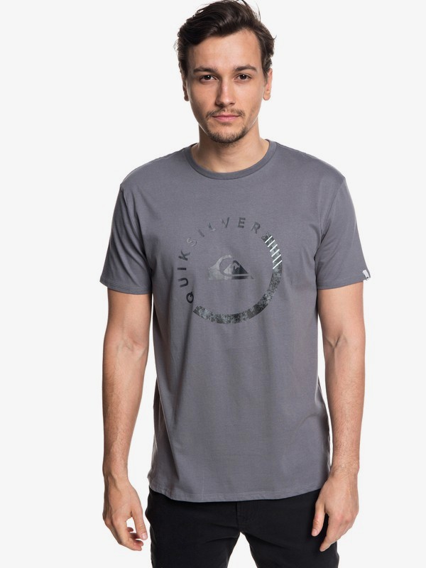 quiksilver, Slab Session - Camiseta para Hombre, QUIET SHADE (kze0) 0 Slab Session - Camiseta para Hombre Negro EQYZT04940 Quiksilver