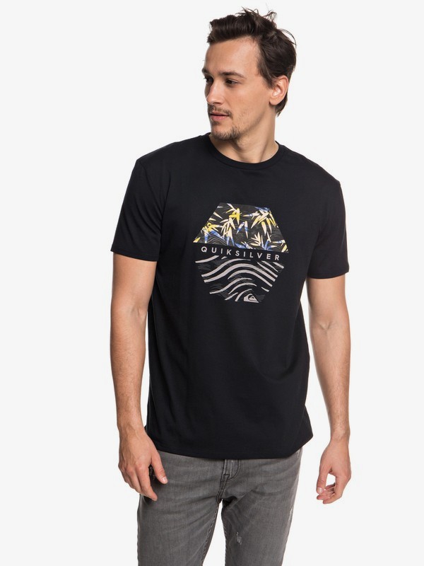 quiksilver, Bamboo Breakfast - Maglietta, BLACK (kvj0) 0 Bamboo Breakfast - Maglietta Black EQYZT04941 Quiksilver