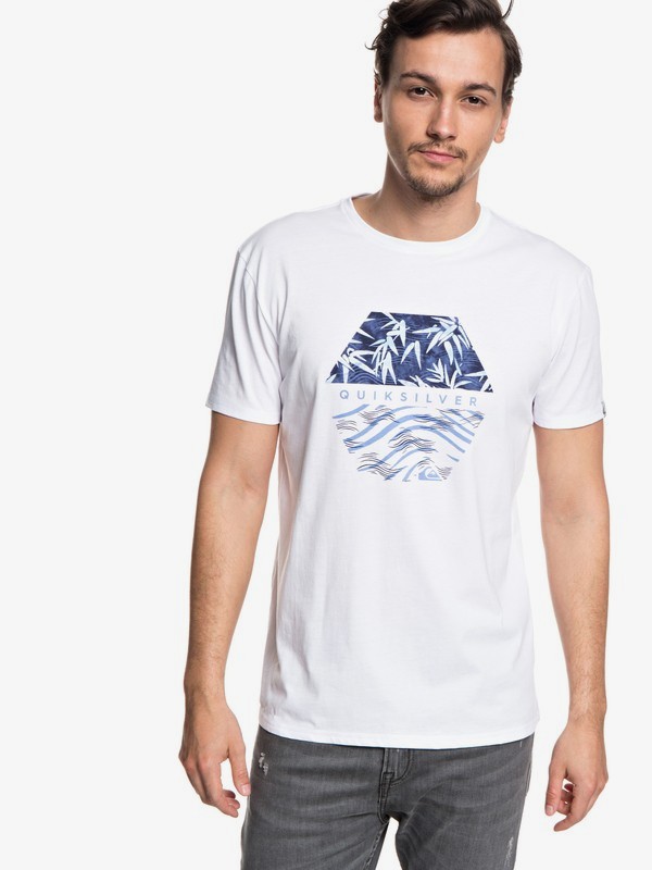 quiksilver, Bamboo Breakfast - Maglietta, WHITE (wbb0) 0 Bamboo Breakfast - Maglietta White EQYZT04941 Quiksilver