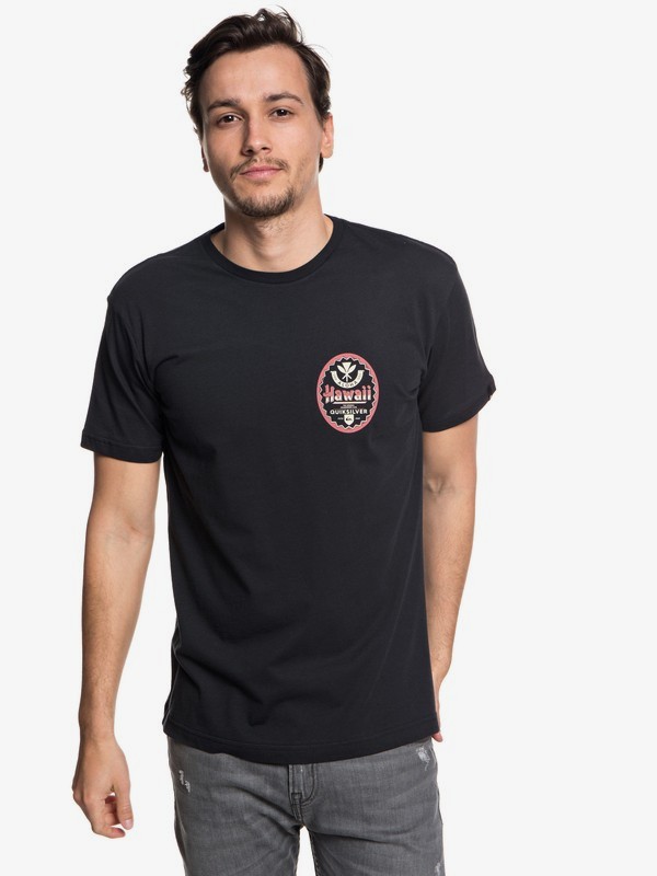 quiksilver, Hi Beer - T-Shirt for Men, BLACK (kvj0) 0 Hi Beer - T-Shirt for Men EQYZT04964 Quiksilver