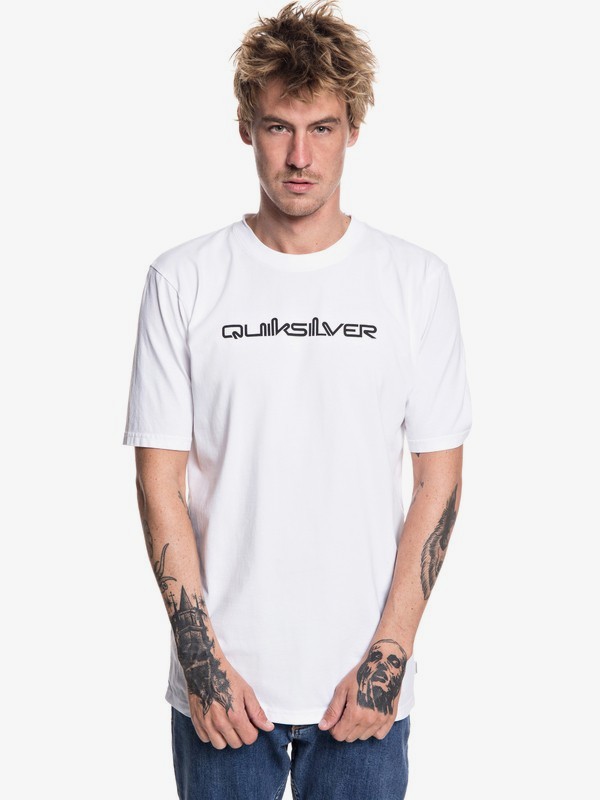 quiksilver, Originals Quik Collage - T-shirt col rond pour Homme, WHITE (wbb0) 0 Originals Quik Collage - T-shirt col rond pour Homme Blanc EQYZT04982 Quiksilver