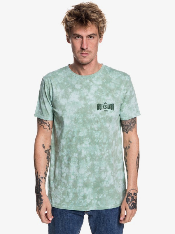 quiksilver, Rockin Rails - T-Shirt for Men, BLUE HAZE (bga0) 0 Rockin Rails - T-Shirt for Men Blue EQYZT05002 Quiksilver