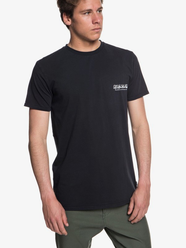quiksilver, The Original Mountain And Wave - T-Shirt voor Heren, BLACK (kvj0) 0 The Original Mountain And Wave - T-Shirt voor Heren Black EQYZT05009 Quiksilver