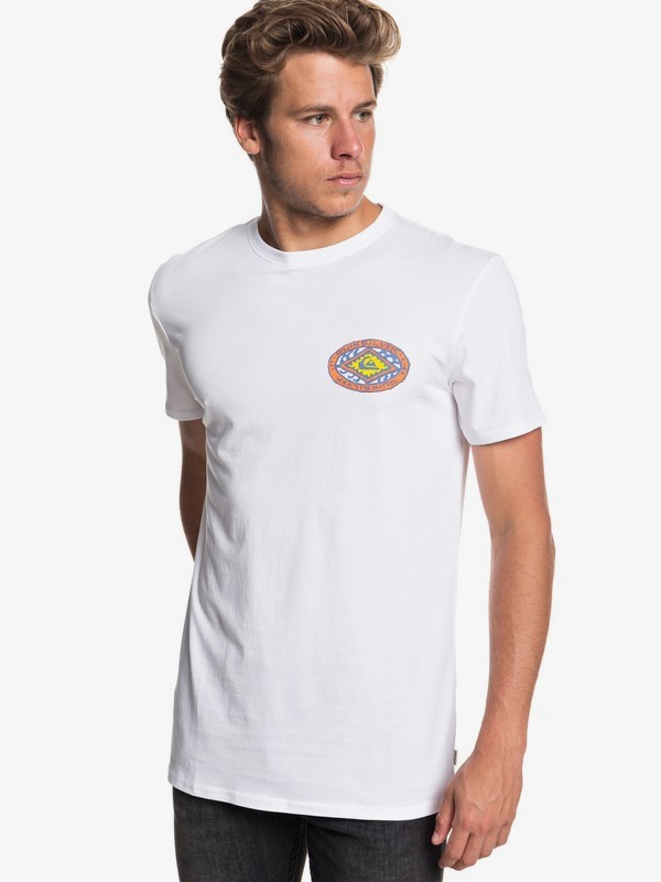 quiksilver, No Control Tee, WHITE (wbb0) 0 No Control Tee White EQYZT05144 Quiksilver