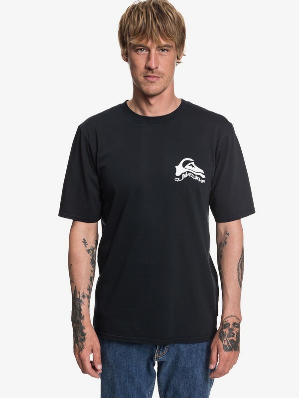 quiksilver, Warped Out Tee, BLACK (kvj0) 0 Warped Out Tee Black EQYZT05148 Quiksilver