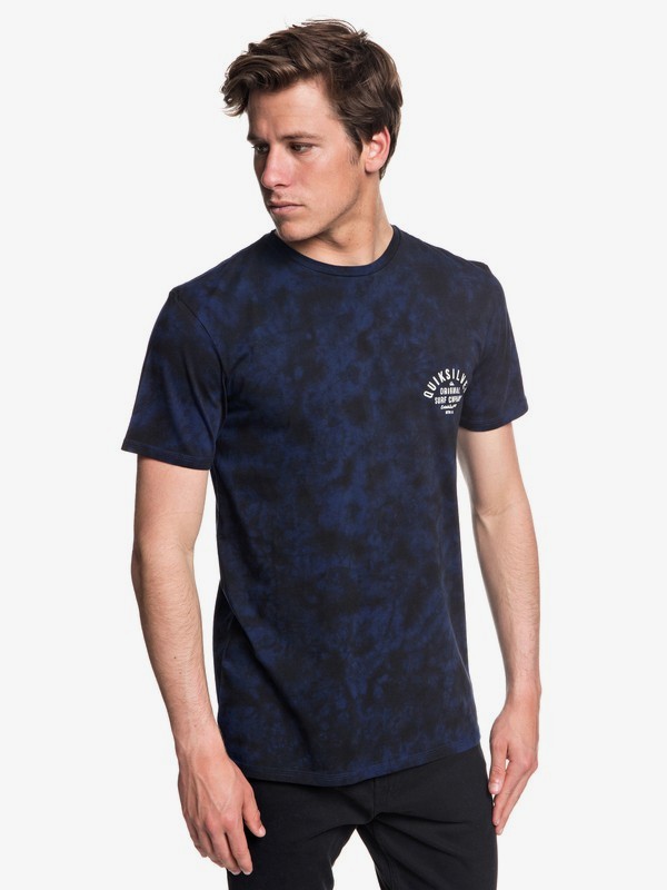 quiksilver, Tama Kai Fall Tee, MEDIEVAL BLUE (bte0) 0 Tama Kai Fall Tee Blue EQYZT05156 Quiksilver