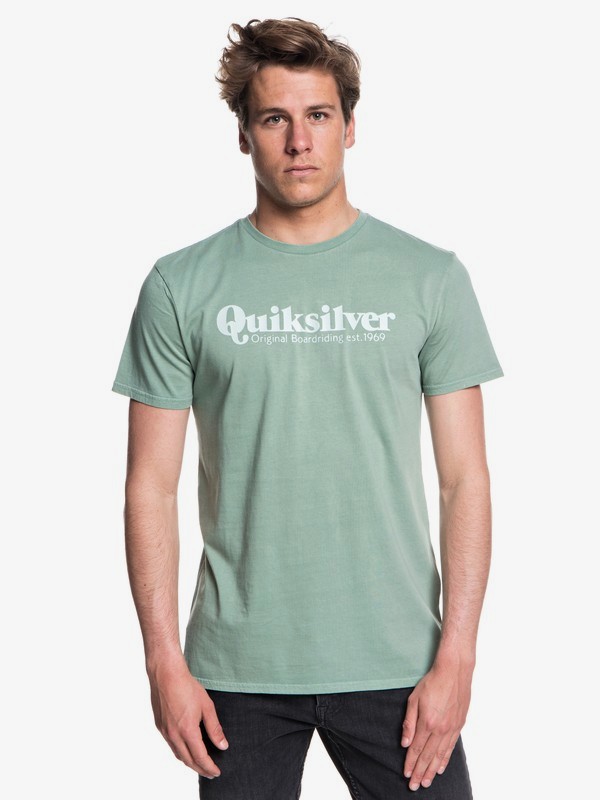 quiksilver, Playera Fine Line, GREEN MEDIUM (ghn0) 0 Playera Fine Line Verde EQYZT05162 Quiksilver
