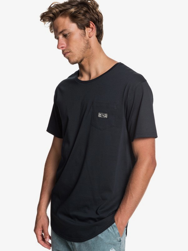 quiksilver, Modern Object Pocket Tee, BLACK (kvj0) 0 Modern Object Pocket Tee Black EQYZT05234 Quiksilver