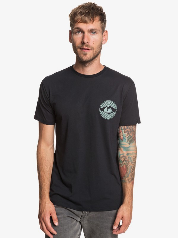 quiksilver, Razorsedge - Camiseta para Hombre, BLACK (kvj0) 0 Razorsedge - Camiseta para Hombre Negro EQYZT05238 Quiksilver