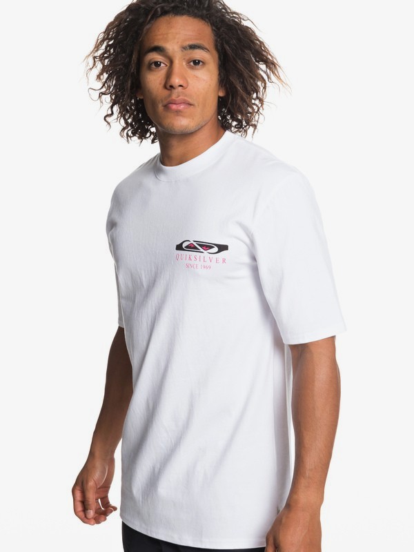 quiksilver, Furball - Camiseta para Hombre, WHITE (wbb0) 0 Furball - Camiseta para Hombre Blanco EQYZT05251 Quiksilver