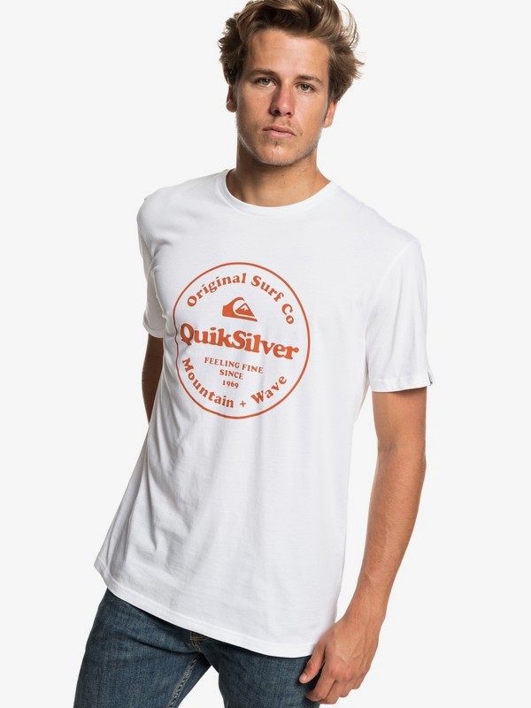 quiksilver, Secret Ingredient - Camiseta para Hombre, WHITE (wbb0) 0 Secret Ingredient - Camiseta para Hombre Blanco EQYZT05265 Quiksilver