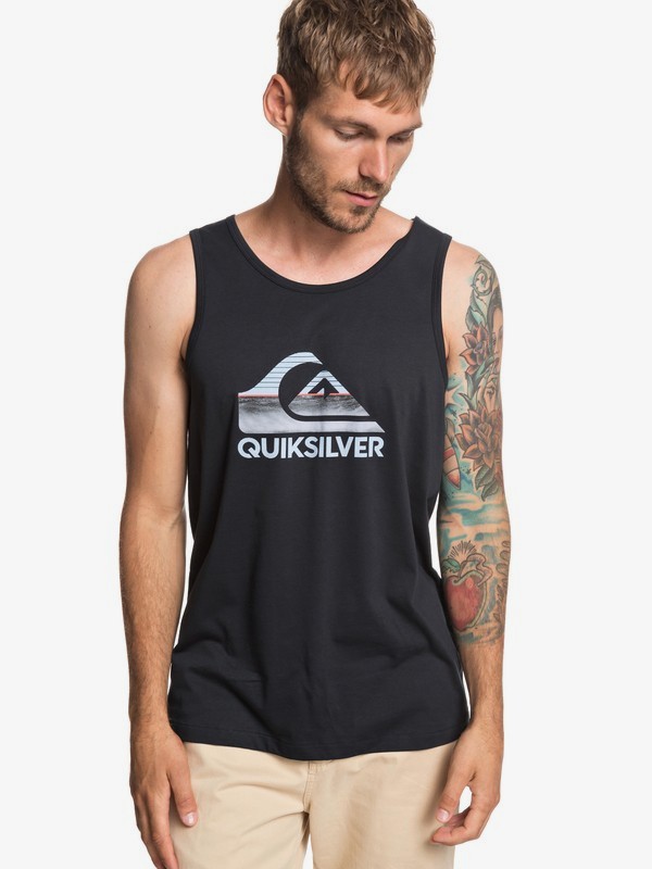 quiksilver, Waves - Vest for Men, BLACK (kvj0) 0 Waves - Vest for Men Black EQYZT05286 Quiksilver