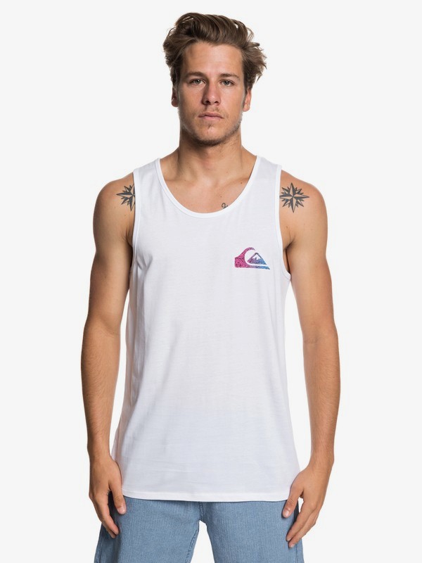 quiksilver, Time Warp - Vest for Men, WHITE (wbb0) 0 Time Warp - Vest for Men White EQYZT05287 Quiksilver