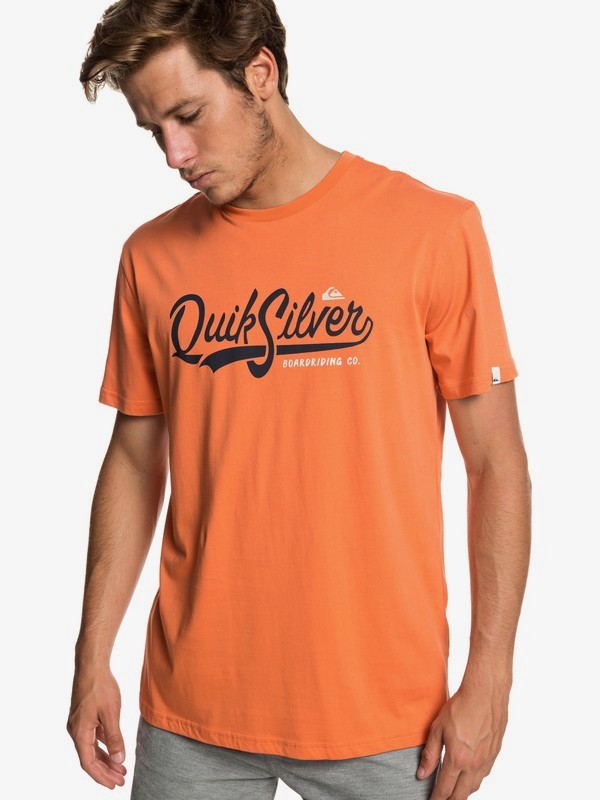 quiksilver, Quik Pool - Camiseta para Hombre, FLAMINGO (nks0) 0 Quik Pool - Camiseta para Hombre Naranja EQYZT05293 Quiksilver