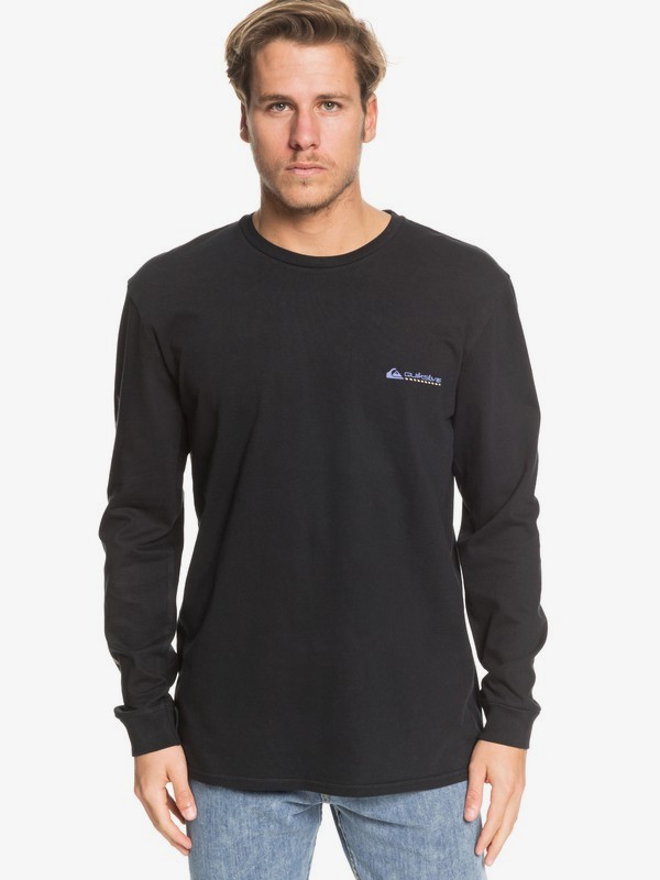 quiksilver, St Comp Pro Trials - Camiseta de Manga Larga para Hombre, BLACK (kvj0) 0 St Comp Pro Trials - Camiseta de Manga Larga para Hombre Negro EQYZT05343 Quiksilver