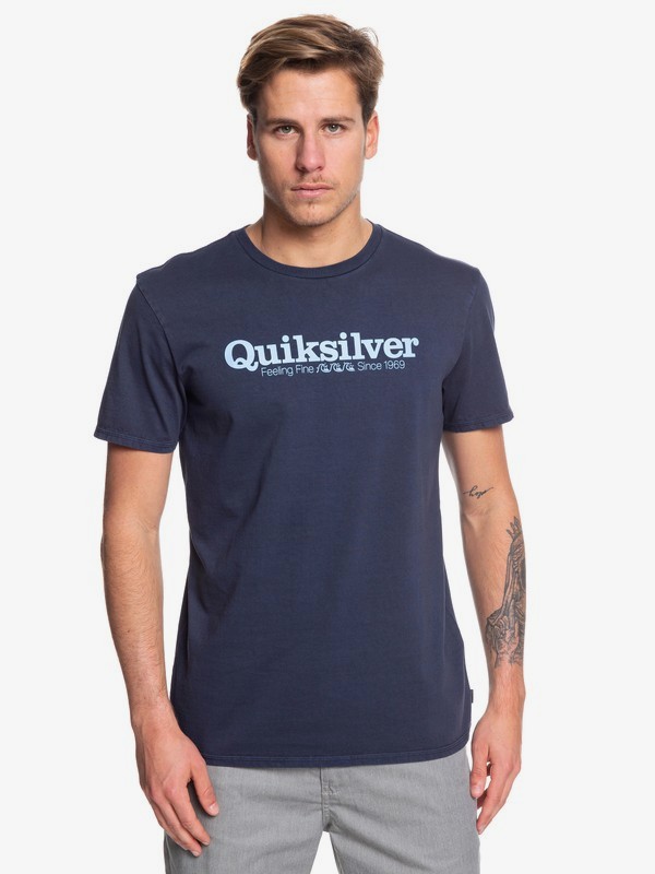 quiksilver, Temptest Tee, BLUE NIGHTS (bst0) 0 Temptest Tee Blue EQYZT05359 Quiksilver