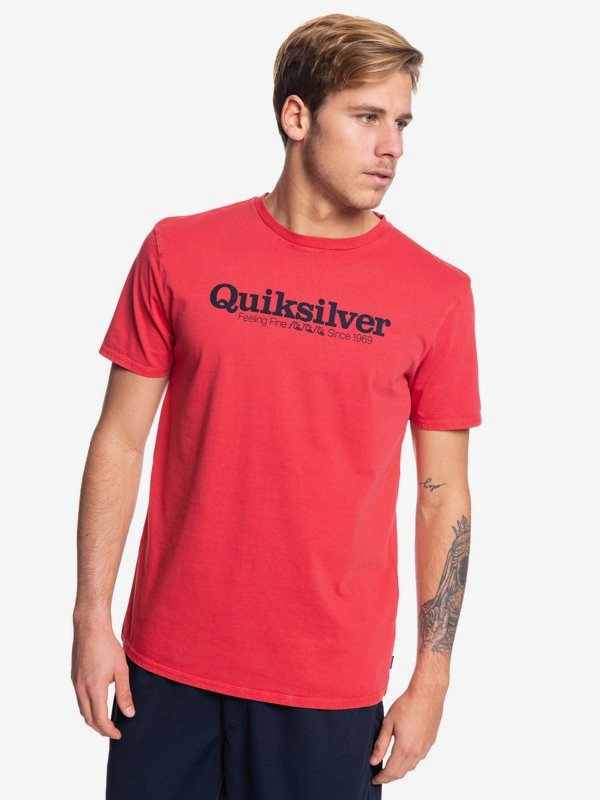 quiksilver, Temptest Tee, HIBISCUS (rmz0) 0 Temptest Tee Red EQYZT05359 Quiksilver