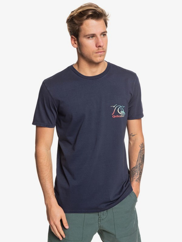 quiksilver, Faded Potential Tee, BLUE NIGHTS (bst0) 0 Faded Potential Tee Blue EQYZT05361 Quiksilver
